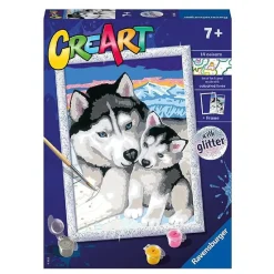 RAVENSBURGER IBÉRICA Ravensburger - Huskies siberianos CreArt* Arte Y Manualidades