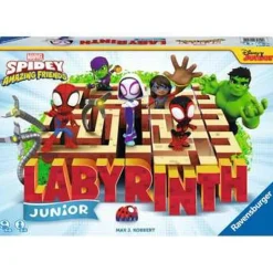 FUNKO UK LIMITED Ravensburger - Juego de mesa Junior Labyrinth Spidey & Friends ㅤ
