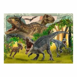 RAVENSBURGER IBÉRICA Ravensburger - Jurassic World - Pack 4 puzzles 100 piezas* Juegos Y Puzzles