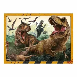 RAVENSBURGER IBÉRICA Ravensburger - Jurassic World - Pack 4 puzzles 100 piezas* Juegos Y Puzzles