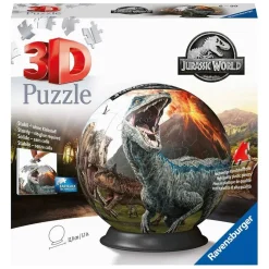 RAVENSBURGER IBÉRICA Ravensburger - Jurassic World - Puzzle 3D ball* Juegos Y Puzzles