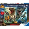KIDS EUROSWAN S.L. Ravensburger - Jurassic World - Puzzle Jurassic World, colección Giant Suelo, 125 piezas ㅤ* Juegos Y Puzzles