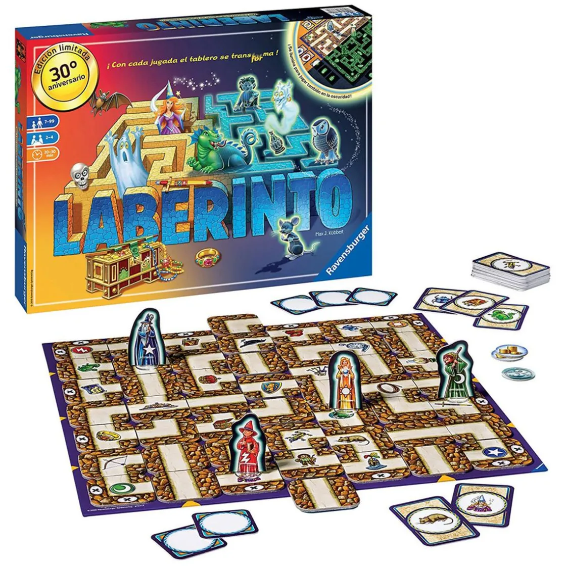 JEUX RAVENSBURGER Ravensburger - Laberinto Family Glow in the Dark* Juegos Y Puzzles|Friki Zone