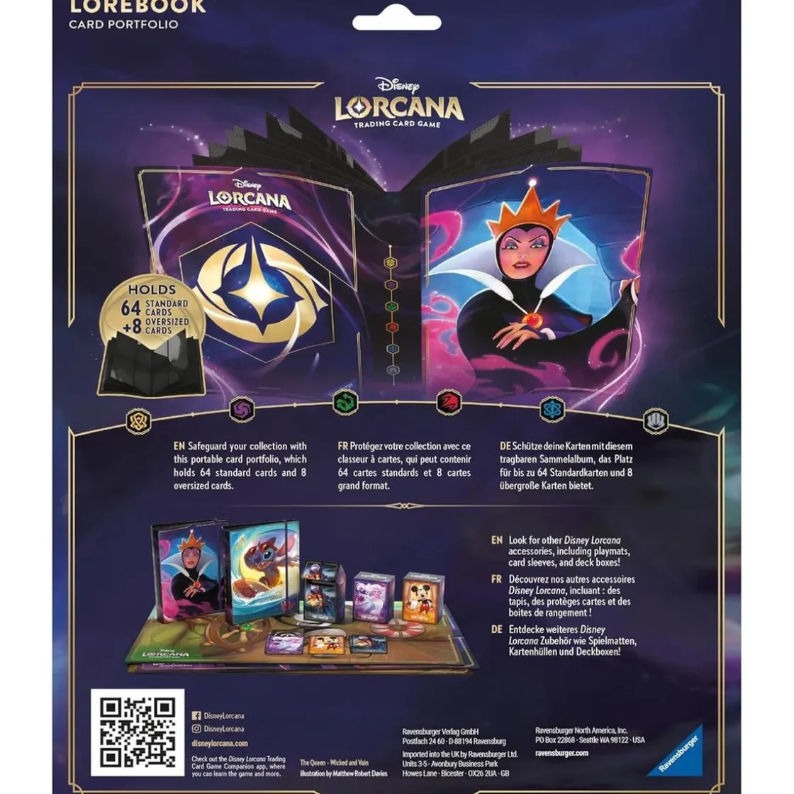 RAVENSBURGER IBÉRICA Ravensburger - Lorcana The Evil Queen Juego de cartas (Varios modelos) ㅤ