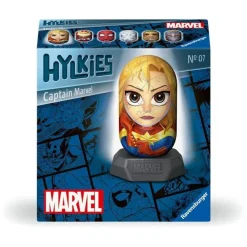 RAVENSBURGER IBÉRICA Ravensburger - Marvel 3D Puzzle Captain Marvel Hylkies* Juegos Y Puzzles