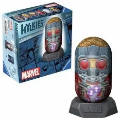 RAVENSBURGER IBÉRICA Ravensburger - Marvel 3D Puzzle Star-Lord Hylkies* Juegos Y Puzzles