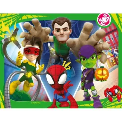 RAVENSBURGER - Marvel Spidey Amazing Friends - Puzzle 4 in a box* Juegos Y Puzzles