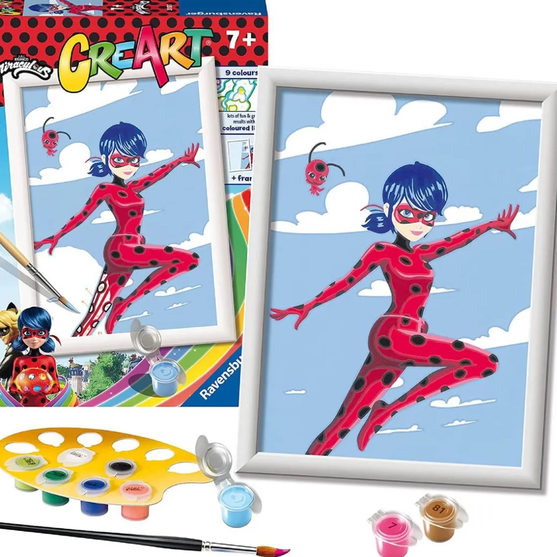 RAVENSBURGER IBÉRICA Ravensburger - Miraculous - Ladybug CreArt