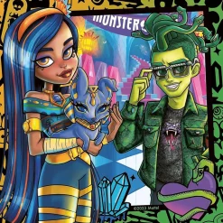 DEVIR Ravensburger - Monster High - Puzzle colección Monster High, 3 x 49 piezas ㅤ