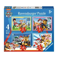 RAVENSBURGER IBÉRICA Ravensburger - Patrulla Canina - Pack 4 puzzles progresivos