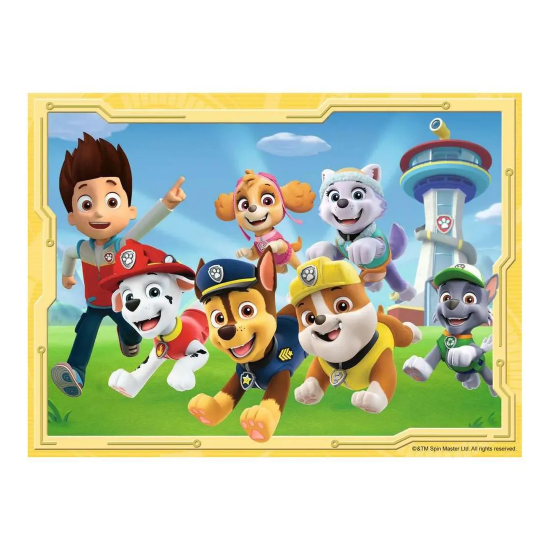 RAVENSBURGER IBÉRICA Ravensburger - Patrulla Canina - Pack 4 puzzles progresivos