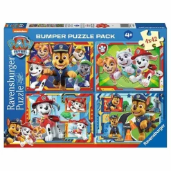 RAVENSBURGER IBÉRICA Ravensburger - Patrulla Canina - Pack 4 puzzles 42 piezas