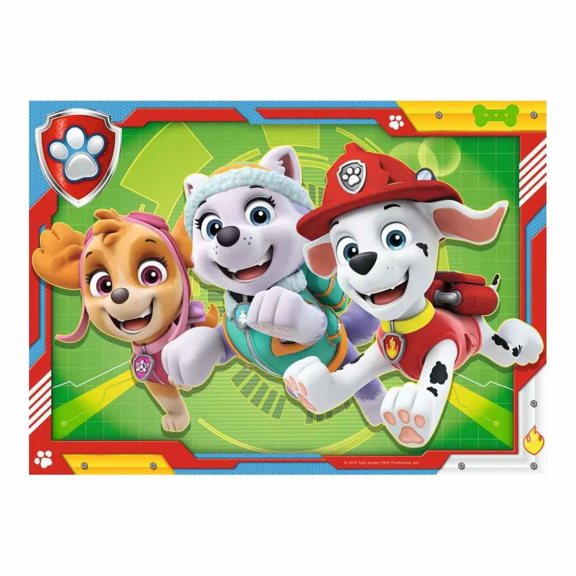 RAVENSBURGER IBÉRICA Ravensburger - Patrulla Canina - Pack 4 puzzles 42 piezas