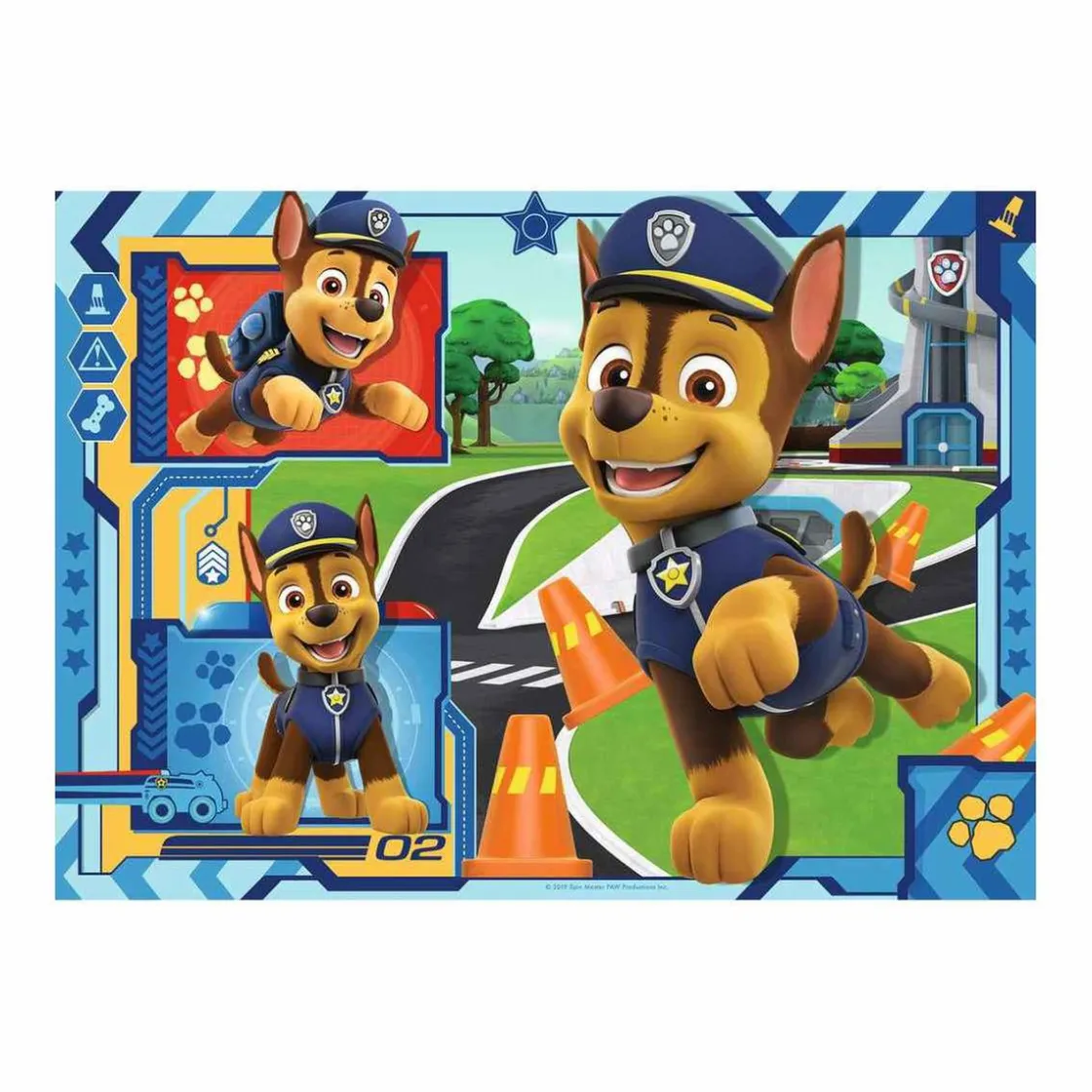 RAVENSBURGER IBÉRICA Ravensburger - Patrulla Canina - Pack 4 puzzles 42 piezas