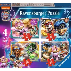 RAVENSBURGER - Patrulla Canina - Puzzle 4 in a box