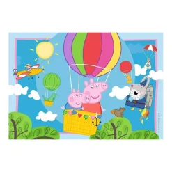 RAVENSBURGER IBÉRICA Ravensburger - Peppa Pig - Pack 2 puzzles 12 piezas