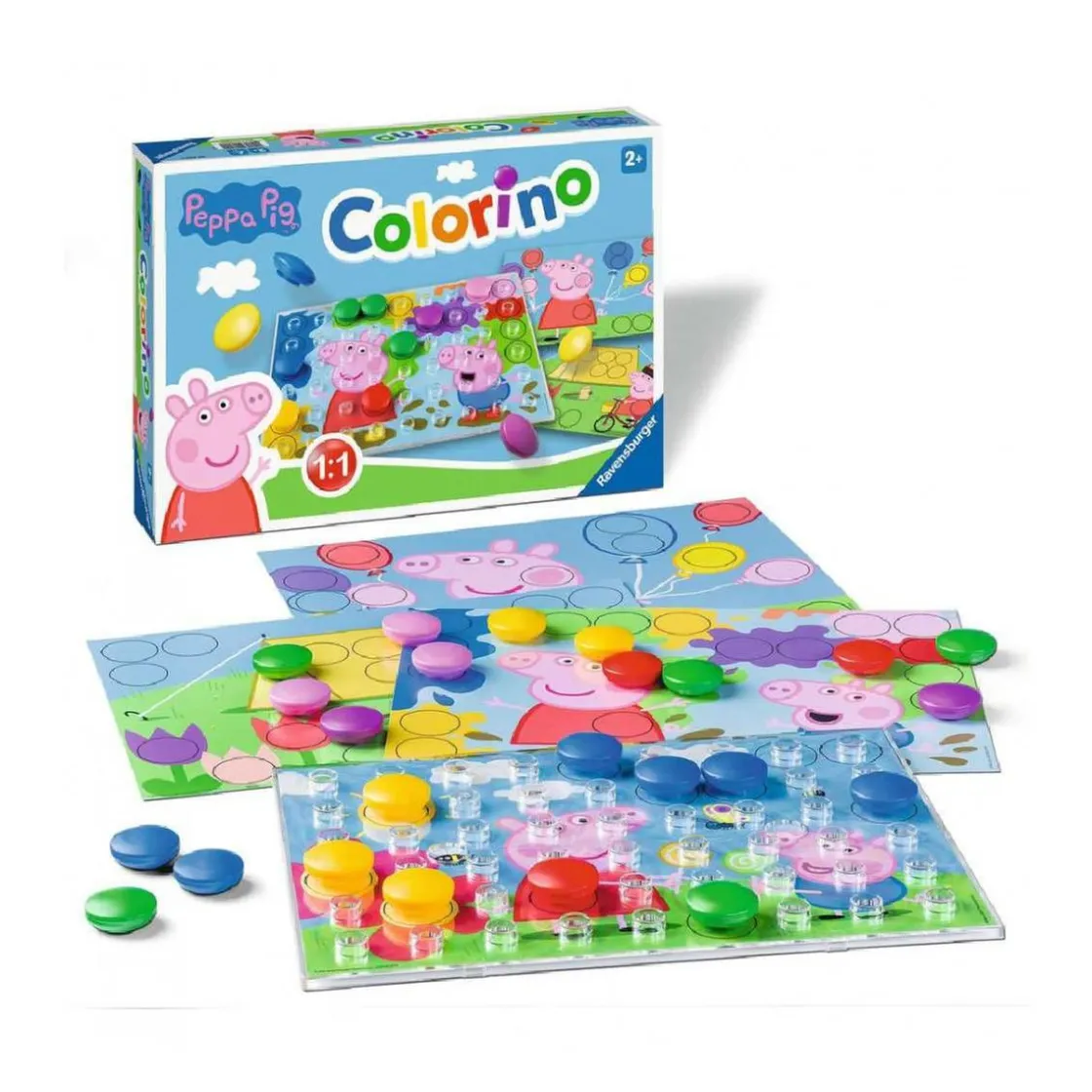 RAVENSBURGER IBÉRICA Ravensburger - Peppa Pig - Colorino* Juguetes Educativos Y Libros