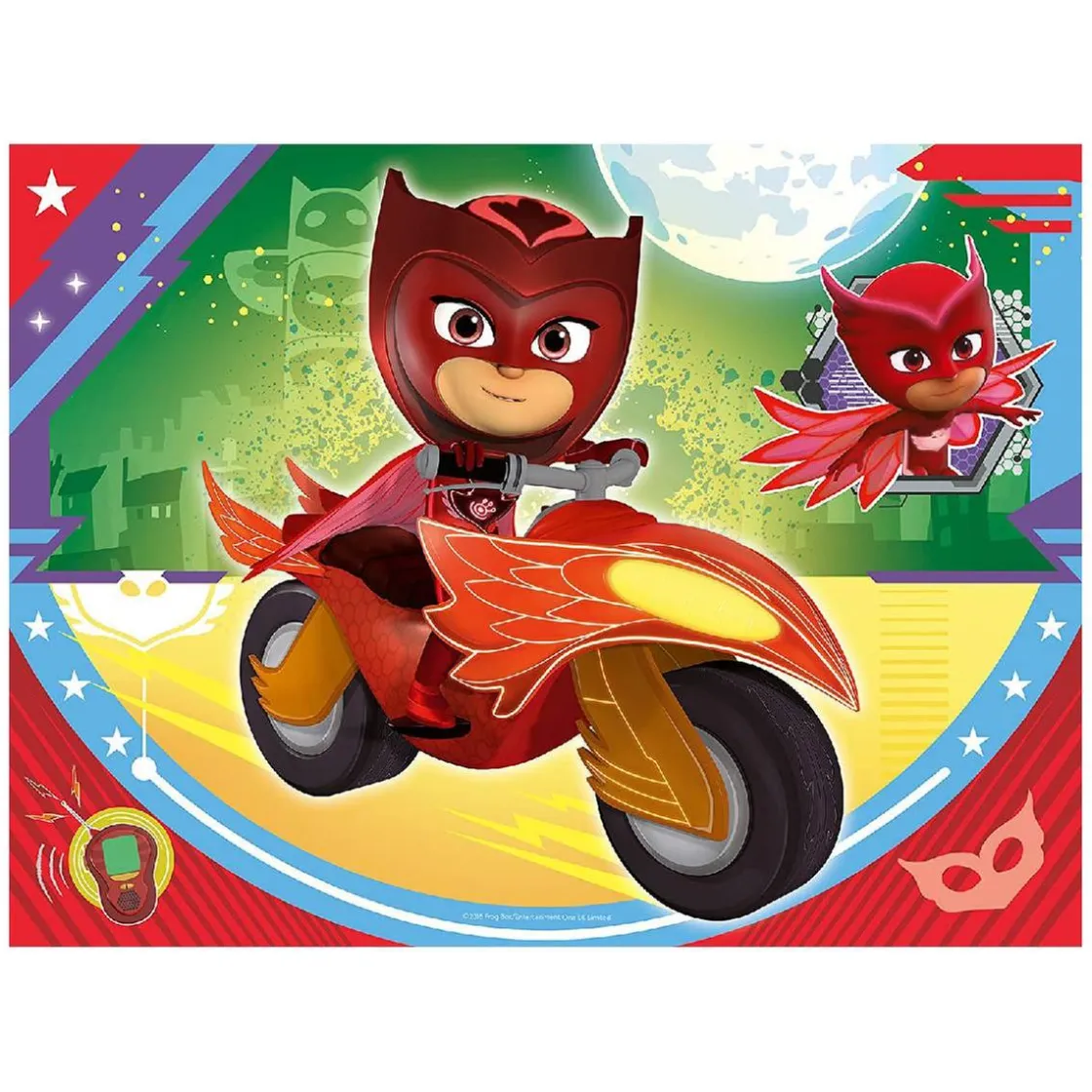 RAVENSBURGER IBÉRICA Ravensburger - PJ Masks - Pack 4 puzzles progresivos