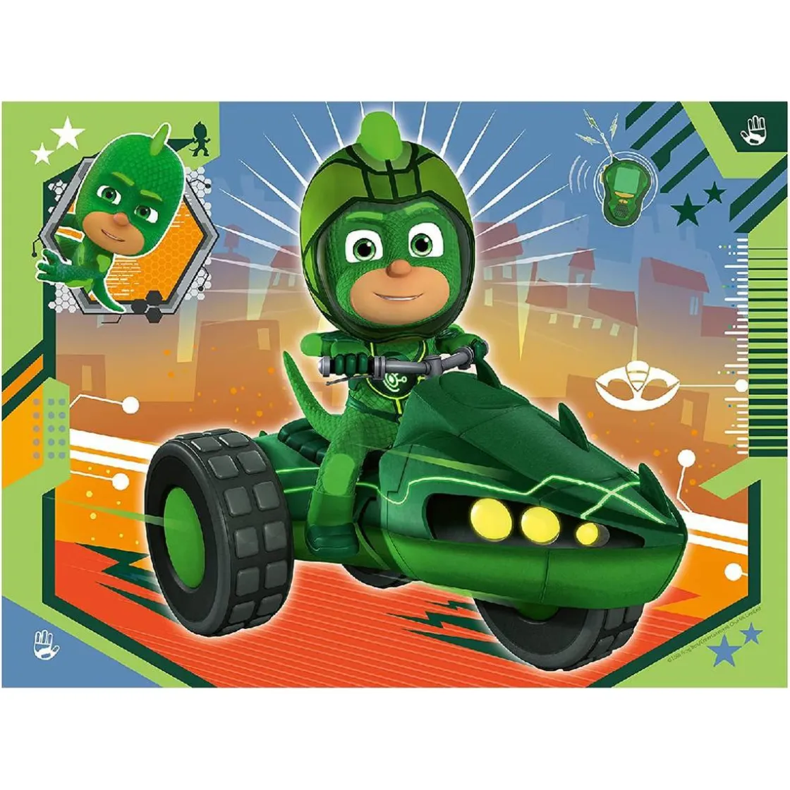 RAVENSBURGER IBÉRICA Ravensburger - PJ Masks - Pack 4 puzzles progresivos
