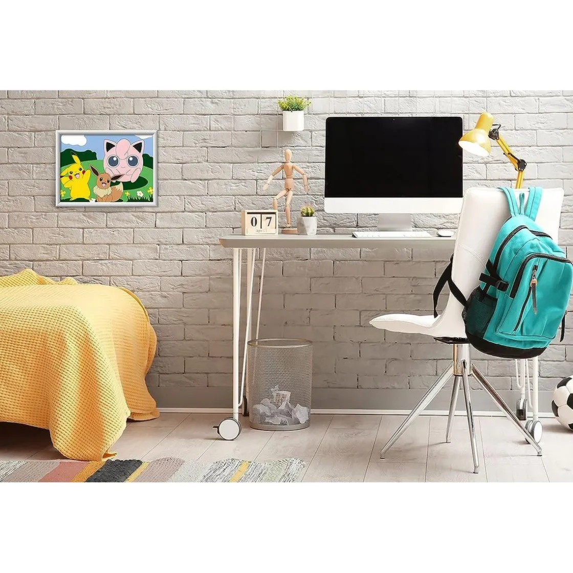 RAVENSBURGER IBÉRICA Ravensburger - Pokemon - Kit creativo para pintar por números Pokémon Classic Serie D ㅤ