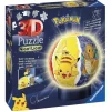 RAVENSBURGER IBÉRICA Ravensburger - Pokemon - Puzzle 3D Pokemon Nightlamp con 72 piezas y luces ㅤ