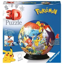 RAVENSBURGER IBÉRICA Ravensburger - Pokemon - Puzzle 3D - Ball* Juegos Y Puzzles