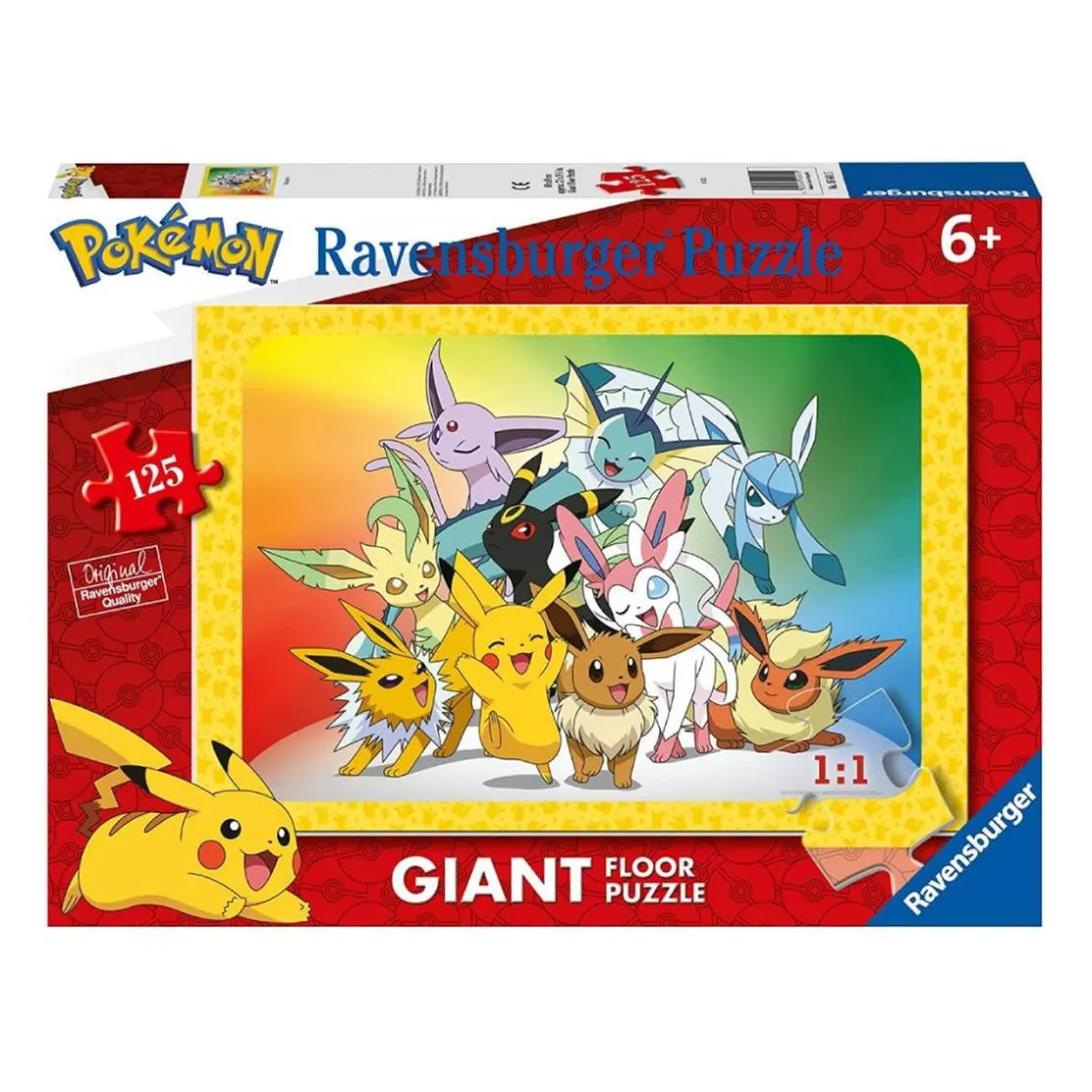 RAVENSBURGER IBÉRICA Ravensburger - Pokemon - Puzzle 125 piezas