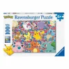 RAVENSBURGER IBÉRICA Ravensburger - Pokémon - Puzzle 100 piezas XXL
