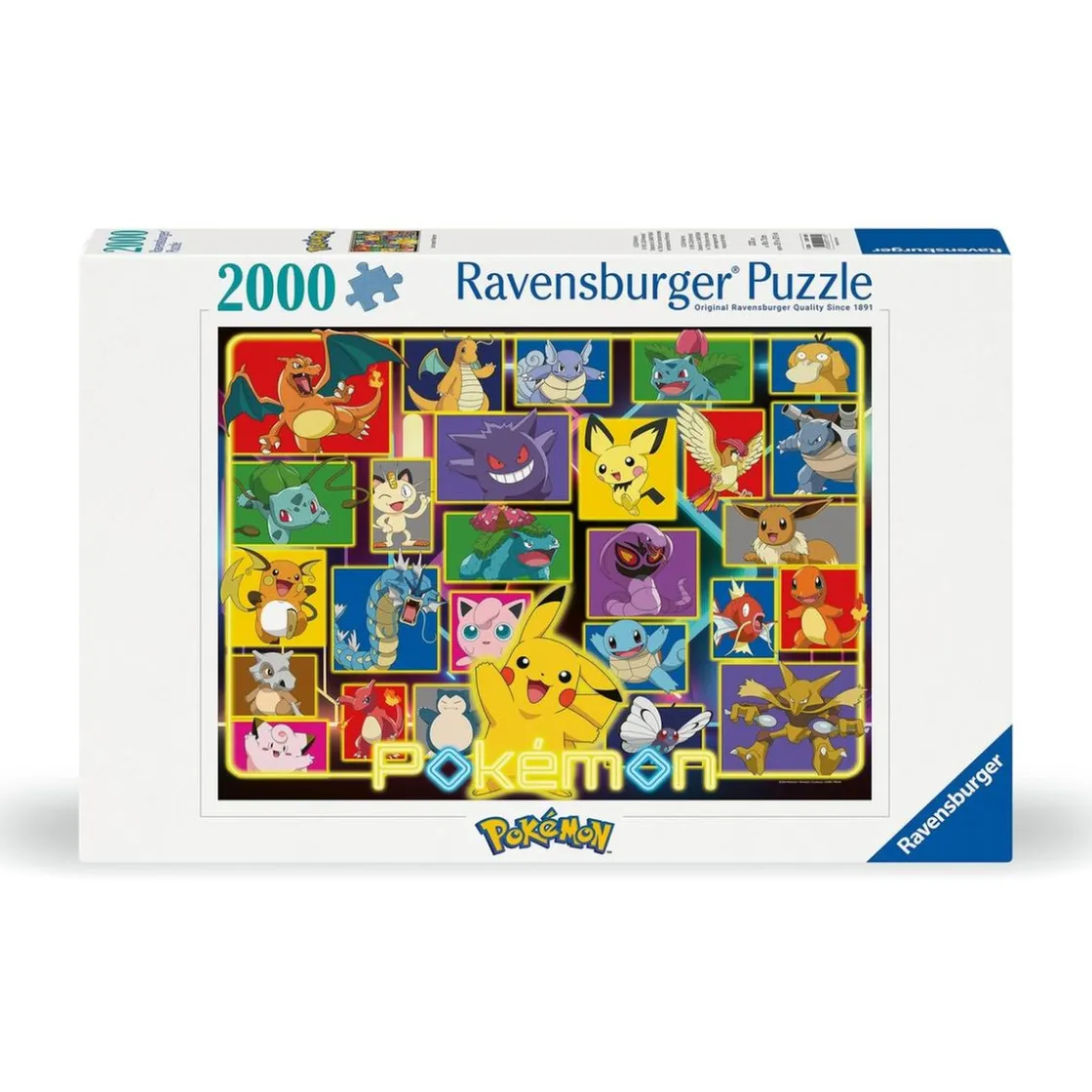 RAVENSBURGER IBÉRICA Ravensburger - Pokémon - Puzzle 2000 piezas* Juegos Y Puzzles