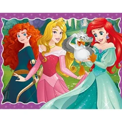 RAVENSBURGER - Princesas Disney - Puzzle 4 in a Box