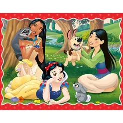 RAVENSBURGER - Princesas Disney - Puzzle 4 in a Box