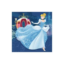 RAVENSBURGER IBÉRICA Ravensburger - Princesas Disney - Puzzle 3x49 piezas