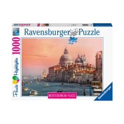 RAVENSBURGER IBÉRICA Ravensburger - Puzzle 1000 pcs Mediterráneo Venecia