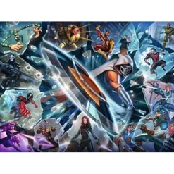 RAVENSBURGER IBÉRICA Ravensburger - Puzzle 1000 piezas Villainous: Taskmaster, cómics Marvel ㅤ* Juegos Y Puzzles