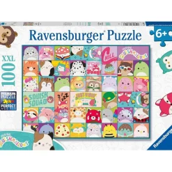 RAVENSBURGER IBÉRICA Ravensburger - Puzzle 100 piezas XXL - Squishmallows
