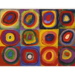 RAVENSBURGER IBÉRICA Ravensburger - Puzzle 1500 piezas Art - Kandinsky: Estudio color* Juegos Y Puzzles