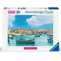 RAVENSBURGER IBÉRICA Ravensburger - Puzzle 1000 piezas Malta mediterránea