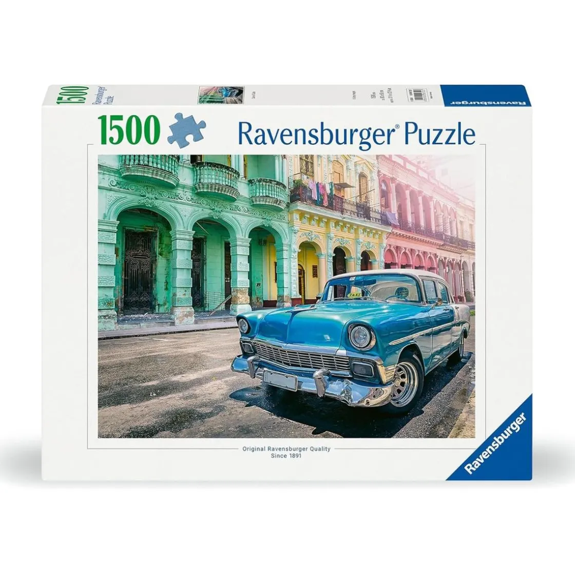 RAVENSBURGER IBÉRICA Ravensburger - Puzzle 1500 piezas Auto Cubano