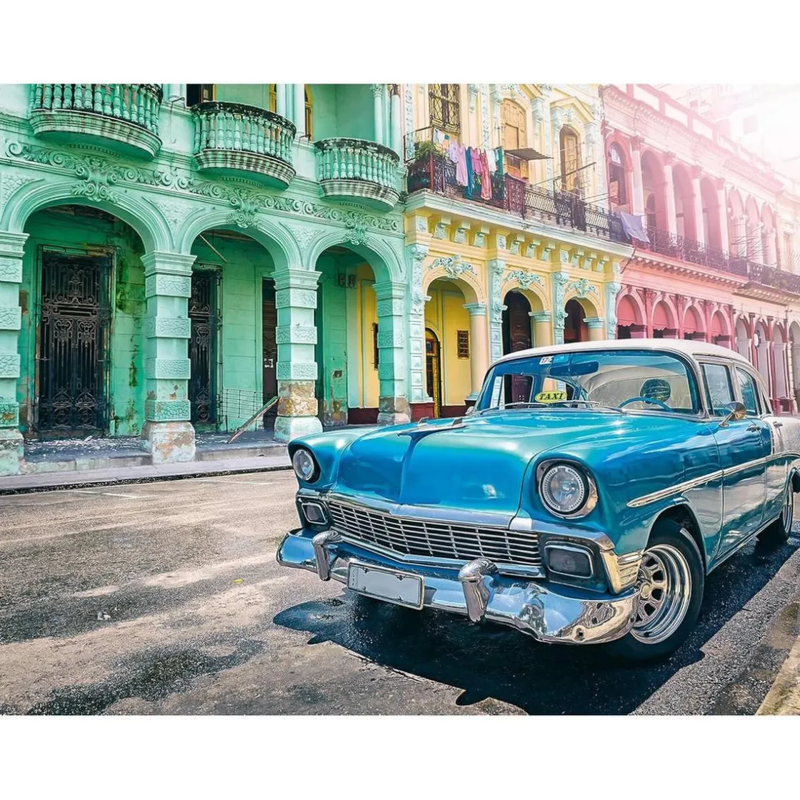 RAVENSBURGER IBÉRICA Ravensburger - Puzzle 1500 piezas Auto Cubano