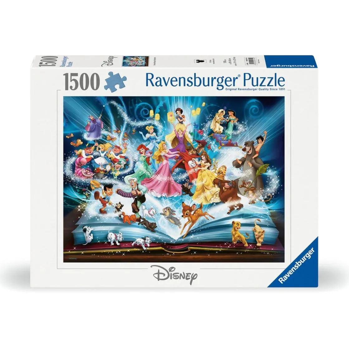 RAVENSBURGER IBÉRICA Ravensburger - Puzzle 1500 piezas El Libro magico de los cuentos de Disney* Juegos Y Puzzles