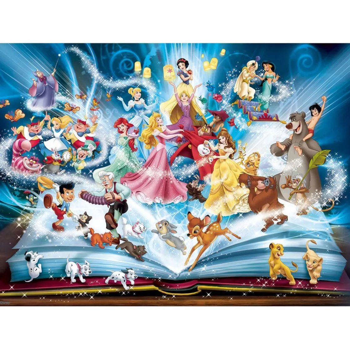 RAVENSBURGER IBÉRICA Ravensburger - Puzzle 1500 piezas El Libro magico de los cuentos de Disney* Juegos Y Puzzles