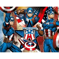 RAVENSBURGER IBÉRICA Ravensburger - Puzzle 100 piezas XXL Capitán América* Juegos Y Puzzles