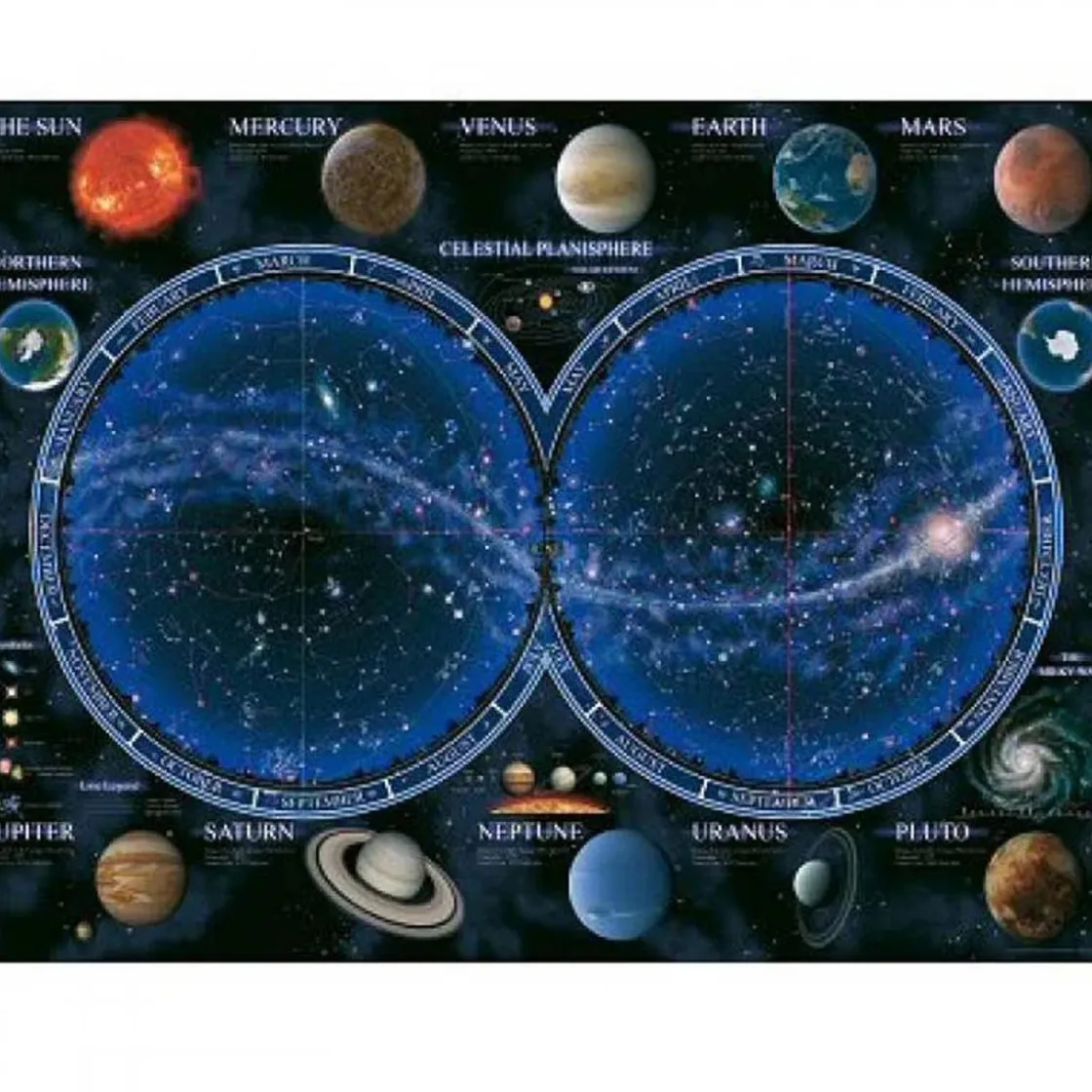 RAVENSBURGER IBÉRICA Ravensburger - Puzzle 1500 piezas Astronomía