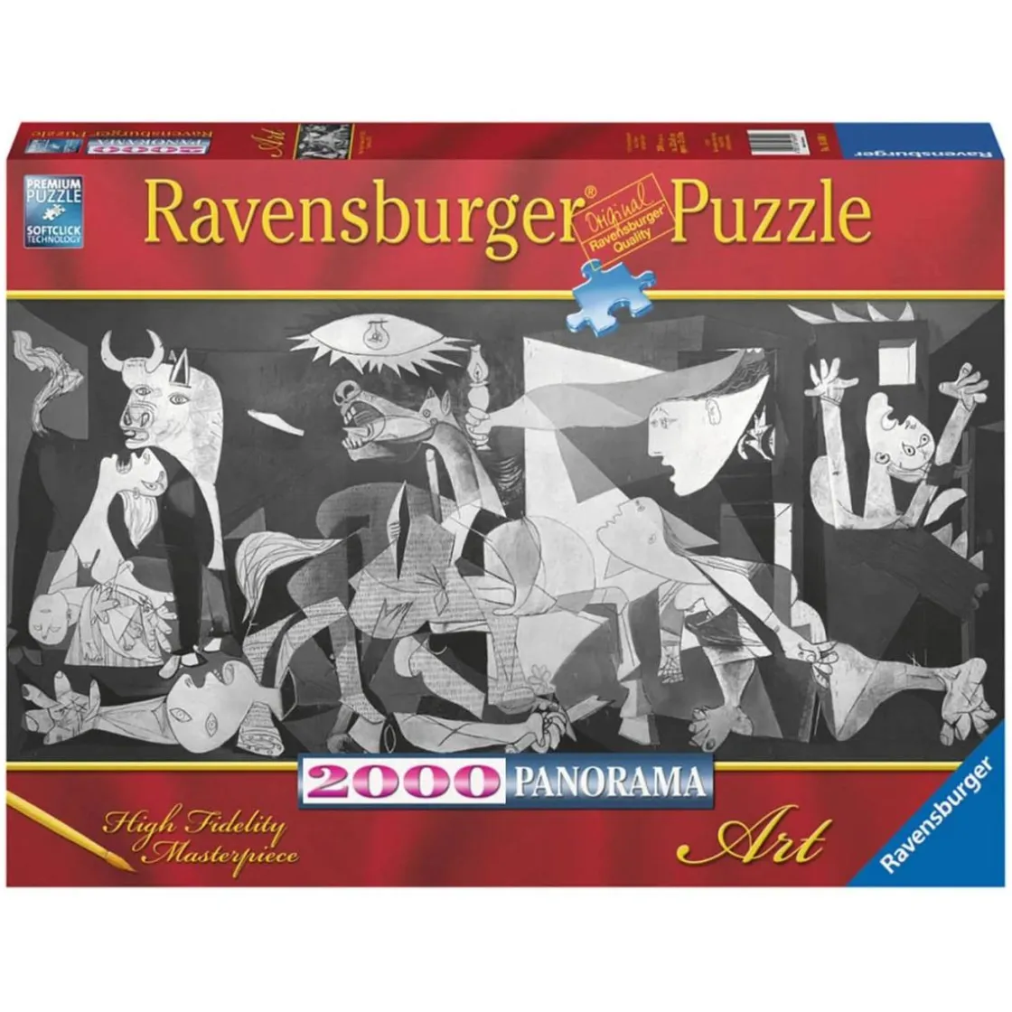 RAVENSBURGER IBÉRICA Ravensburger - Puzzle 2000 piezas Panorama Guernica* Juegos Y Puzzles
