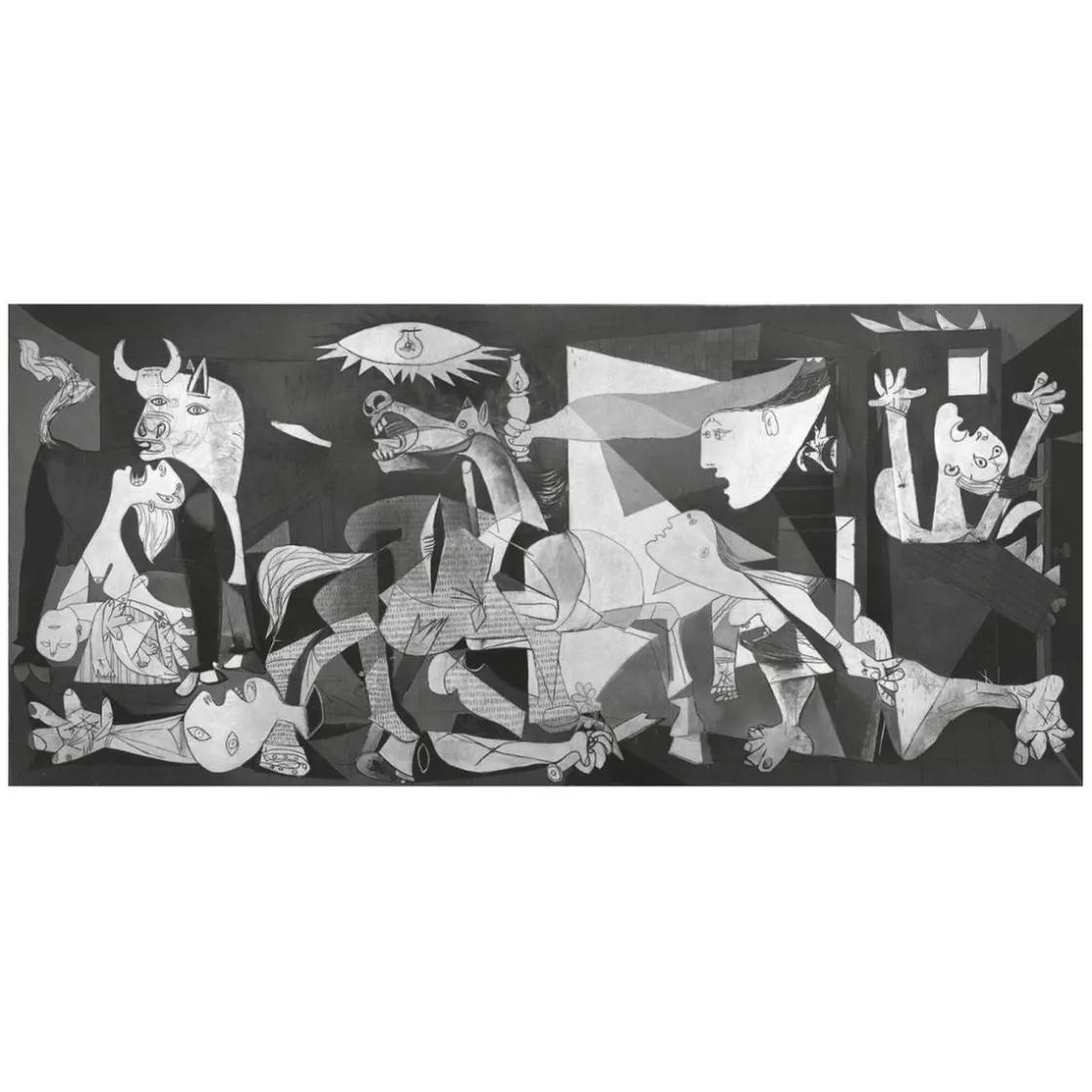RAVENSBURGER IBÉRICA Ravensburger - Puzzle 2000 piezas Panorama Guernica* Juegos Y Puzzles