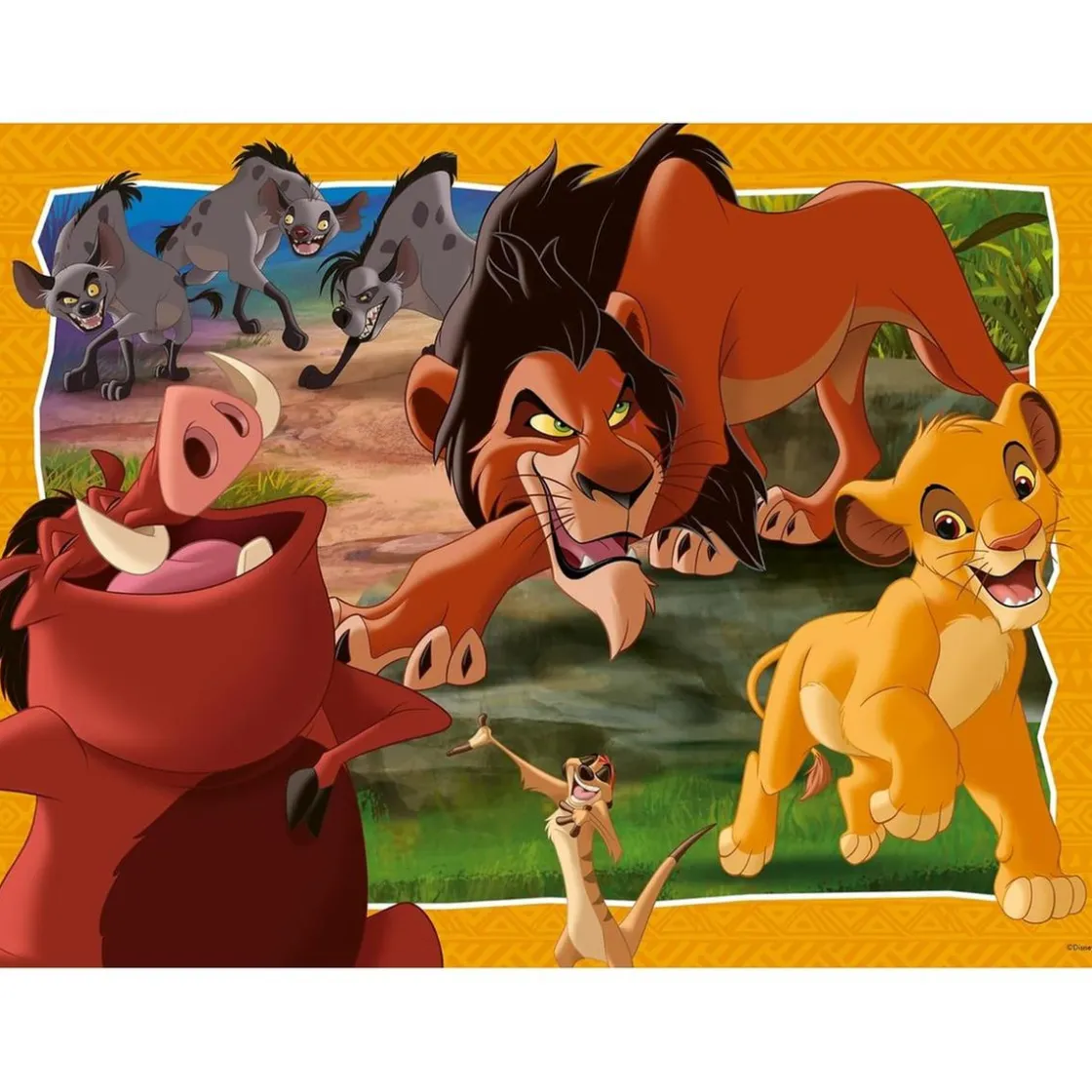 RAVENSBURGER IBÉRICA Ravensburger - Puzzle 200 piezas XXL El rey león* Juegos Y Puzzles