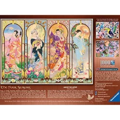 RAVENSBURGER IBÉRICA Ravensburger - Puzzle Arte Mil Piezas Cuatro Estaciones ㅤ