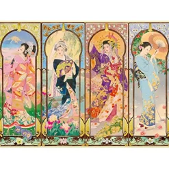 RAVENSBURGER IBÉRICA Ravensburger - Puzzle Arte Mil Piezas Cuatro Estaciones ㅤ