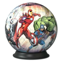 DICKIE TOYS Ravensburger - Puzzle 3D Ball Avengers, 72 piezas ㅤ* Juegos Y Puzzles