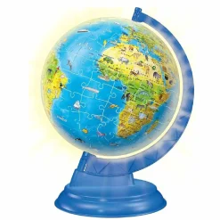 RAVENSBURGER IBÉRICA Ravensburger - Puzzle 3D Globo con luz* Juegos Y Puzzles